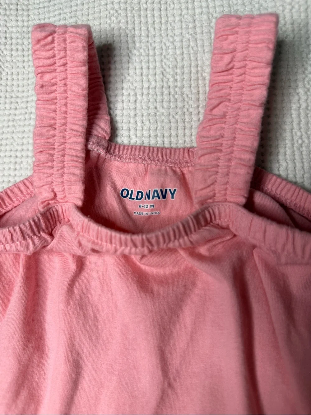 Old Navy Pink Baby Bubble One-Piece Bodysuit